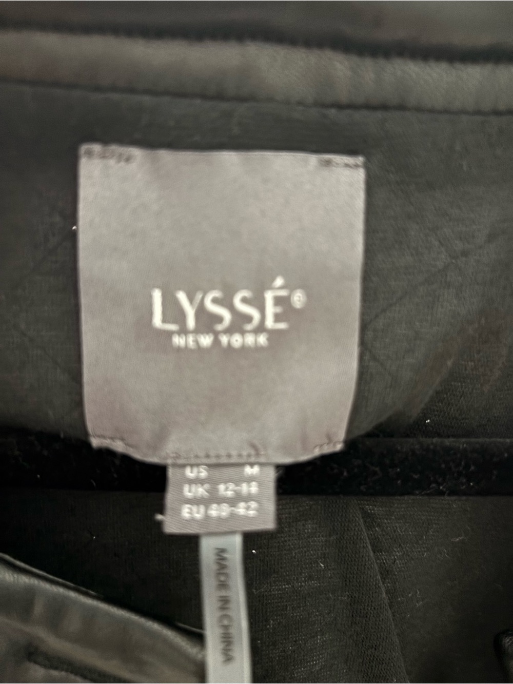 Lysse Black Aurelle Quilted Faux Leather Jacket View 6